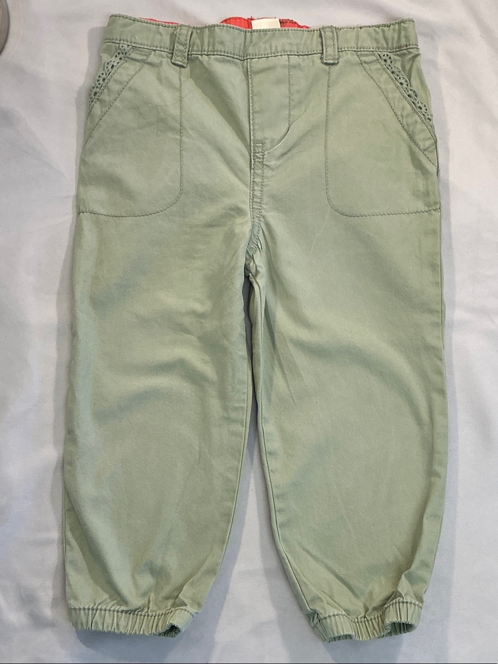 OshKosh B'gosh Sage Green Pull-On Jogger Pants